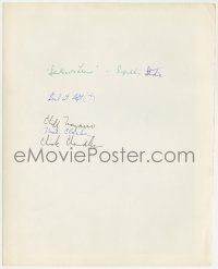 8p561 MAE CLARKE signed 8.25x10.25 still 1941 between Cliff Nazarro & Chandler in Sailors on Leave!