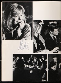 8p128 MELINA MERCOURI signed stage play souvenir program book 1967 when she was in Illya Darling!