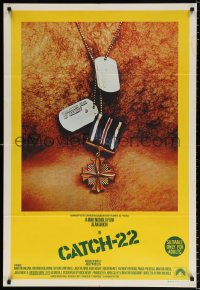 8r568 CATCH 22 Aust 1sh 1970 directed by Mike Nichols, based on the novel by Joseph Heller!