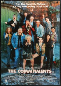 8r573 COMMITMENTS Aust 1sh 1991 Alan Parker, Irish rock, they were willing to risk it all!
