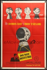 8r584 DO NOT DISTURB Aust 1sh 1965 Doris Day, Rod Taylor, Hermione Baddeley!