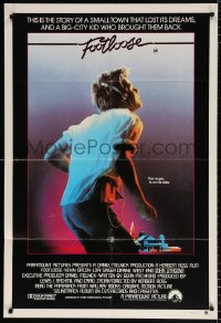 8r596 FOOTLOOSE Aust 1sh 1984 teenage dancer Kevin Bacon has the music on his side!