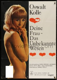 8r240 FEMALE SEXUALITY German 33x47 1969 Oswalt Kolle: Deine Frau, das unbekannte Wesen!