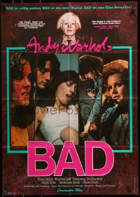 8r271 ANDY WARHOL'S BAD German 1977 Carroll Baker & King, sexploitation comedy, different!