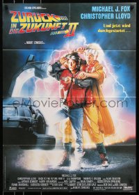 8r280 BACK TO THE FUTURE II German 1989 Michael J. Fox as Marty, synchronize your watches!