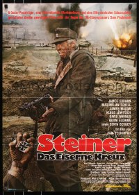 8r325 CROSS OF IRON German 1977 Sam Peckinpah, cool image of James Coburn in WWII!