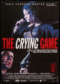 8r326 CRYING GAME German 1992 Neil Jordan classic, different image of Jaye Davidson & Rea!