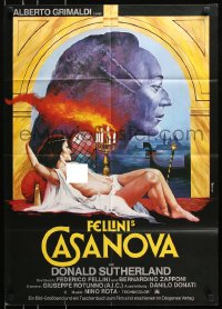 8r353 FELLINI'S CASANOVA German 1977 Il Casanova di Federico Fellini, sexy Peltzer art!