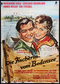 8r354 FISHER-GIRL FROM LAKE BODENSEE German R1973 Die Fischerin vom Bodensee, Marianne Hold!