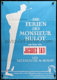 8r432 MR. HULOT'S HOLIDAY German R1970s Jacques Tati, Les vacances de Monsieur Hulot!