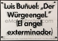 8r213 EXTERMINATING ANGEL German 16x23 R1970 El angel exterminador, Luis Bunuel, Mexican!