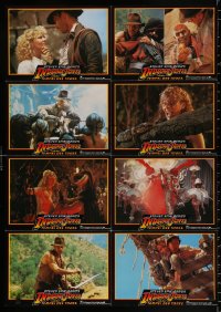 8r066 INDIANA JONES & THE TEMPLE OF DOOM #1 German LC poster 1984 adventure is his name, different!