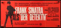 8r219 DETECTIVE Austrian 12x27 1968 completely different art of Frank Sinatra as gritty NYC cop!