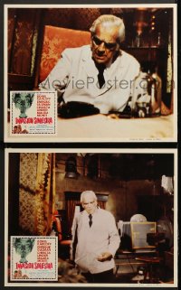 8r016 INCREDIBLE INVASION 2 Mexican LCs 1971 different close-up images of creepy Boris Karloff!