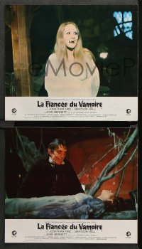 8r061 HOUSE OF DARK SHADOWS 12 French LCs 1970 different images of Frid as Barnabas Collins!
