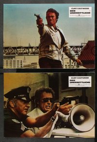 8r008 ENFORCER 16 German LCs 1977 Clint Eastwood as Dirty Harry & w/partner Tyne Daly!