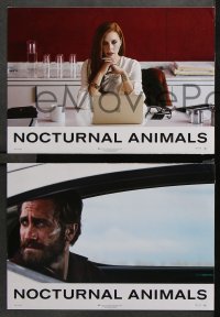 8r034 NOCTURNAL ANIMALS 4 Swiss LCs 2016 completely different image of Amy Adams, Jake Gyllenhaal!
