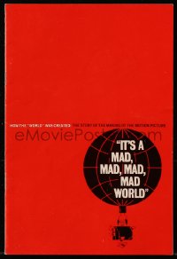 8s020 IT'S A MAD, MAD, MAD, MAD WORLD promo brochure 1964 Jack Davis & other art, rare!