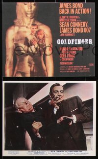 8s105 GOLDFINGER 9 REPRO English FOH LCs 2000s Sean Connery as James Bond, Shirley Eaton, Gert Frobe