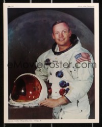 8s047 NASA group of 12 color 7.25x9.25 photo prints 1969 official photographs with facts sheet!