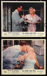 8s119 SEVEN YEAR ITCH 8 REPRO English FOH LCs 2000s Marilyn Monroe, Tom Ewell, Billy Wilder classic!
