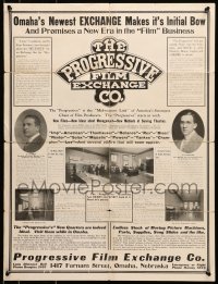 8s022 PROGRESSIVE FILM EXCHANGE promo brochure 1910s cool advertisements including Mutt & Jeff!