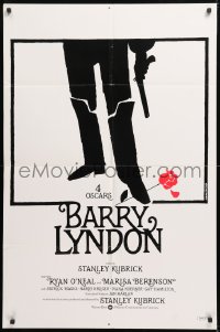 8t063 BARRY LYNDON awards int'l 1sh 1975 Stanley Kubrick, Ryan O'Neal, art by Joineau Bourduge!