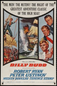 8t086 BILLY BUDD 1sh 1962 Terence Stamp, Robert Ryan, mutiny & high seas adventure!