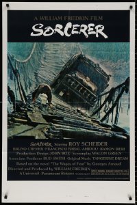 8t813 SORCERER style B 1sh 1977 William Friedkin, Roy Schieder, Georges Arnaud's Wages of Fear!