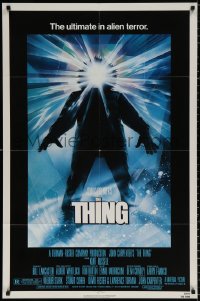 8t896 THING 1sh 1982 John Carpenter classic sci-fi horror, Struzan, new credit design!