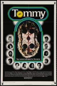 8t913 TOMMY 1sh 1975 The Who, Daltrey, mirror image, your senses will never be the same!