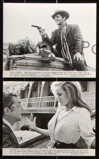 8w260 4 FOR TEXAS 24 from 7.5x9.25 to 7.5x10 stills 1964 Frank Sinatra, sexy Ursula Andress, Martin!