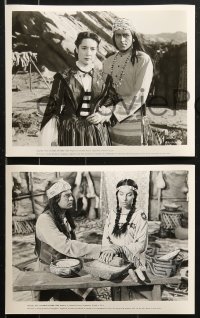 8w266 CONQUEST OF COCHISE 23 8x10 stills 1953 Native American John Hodiak, no man more deadly!