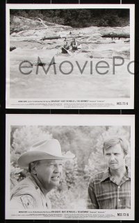 8w631 DELIVERANCE 8 8x10 stills 1972 Jon Voight in all, Boorman, James Dickey as the sheriff!