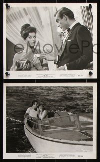 8w456 DR. NO 12 8x10 stills R1965 great images of Sean Connery as James Bond, sexy Ursula Andress!