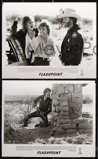 8w489 FLASHPOINT 11 8x10 stills 1984 Kris Kristofferson, Treat Williams, Tess Harper!