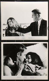 8w760 GETAWAY 6 8x10 stills 1972 directed by Sam Peckinpah, images of Steve McQueen, Ali MacGraw!