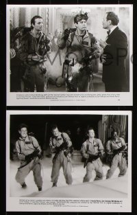8w527 GHOSTBUSTERS 10 8x10 stills 1984 Bill Murray, Dan Aykroyd, Ramis are Coming to Save The World!