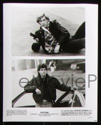 8w639 GOTCHA 8 8x10 stills 1985 Anthony Edwards with sexy spy Linda Fiorentino in Paris!
