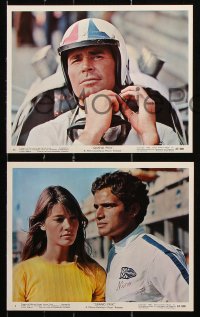 8w005 GRAND PRIX 12 color 8x10 stills 1967 Formula One race car driver James Garner, Jessica Walter!