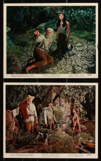 8w141 GREEN MANSIONS 5 color 8x10 stills 1959 lovers Audrey Hepburn & Anthony Perkins in jungle!