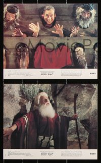 8w122 HISTORY OF THE WORLD PART I 6 color 8x10 stills 1981 Mel Brooks, Dom DeLuise, Madeline Kahn