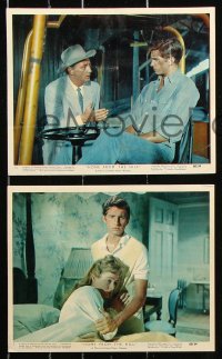 8w105 HOME FROM THE HILL 7 color 8x10 stills 1960 Robert Mitchum & Eleanor Parker laugh at script!