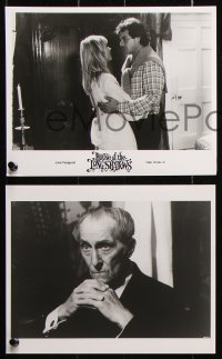 8w705 HOUSE OF THE LONG SHADOWS 7 8x10 stills 1983 Vincent Price, Cushing, Carradine & Chris Lee!