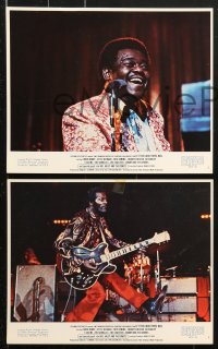 8w027 LET THE GOOD TIMES ROLL 9 color 8x10 stills 1973 great images including Little Richard on stage!