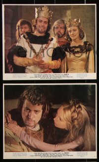 8w066 MACBETH 8 color 8x10 stills 1972 Polanski directed, Finch, from the play by Shakespeare!