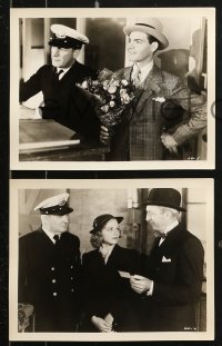 8w829 MANDARIN MYSTERY 5 8x10 stills 1936 Quillan as 2nd Ellery Queen, more mirth than mystery!