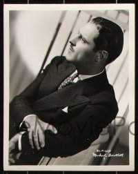 8w541 MICHAEL BARTLETT 10 8x10 stills 1930s cool close-up and full-length portraits of the actor!