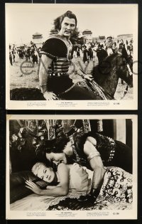 8w715 MONGOLS 7 8x10 stills 1962 Jack Palance, sexy Anita Ekberg, savage sex-starved hordes!