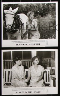 8w405 PLACES IN THE HEART 14 8x10 stills 1984 Sally Field fights for her children, John Malkovich!